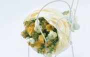 插花艺术 婚礼鲜花图片Desktop Wallpaper of Wedding flowers 插花艺术祝福的花饰 花卉壁纸
