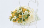 插花艺术 婚礼鲜花图片Desktop Wallpaper of Wedding flowers 插花艺术祝福的花饰 花卉壁纸