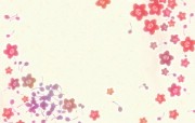 日本风格 甜美碎花图案图片 美丽碎花布 之 粉红甜美系 花卉壁纸