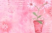 艺术花卉图案壁纸 花卉插画壁纸 艺术与抽象花卉壁纸 花卉壁纸