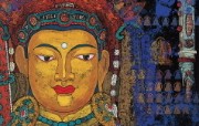 藏族祥巴版画 壁纸10 藏族祥巴版画 绘画壁纸