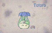 Totoro 龙猫 手绘简约版 壁纸2 Totoro（龙猫） 绘画壁纸