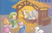 圣诞节的来历 耶稣基督出生的圣经故事 The Christmas Story The Birth of Jesus 耶稣基督降生故事绘本 三圣贤的朝拜 圣诞节的来历耶稣基督出生的圣经故事 《The Christmas StoryThe Birth 节日壁纸